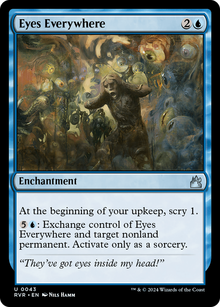 Eyes Everywhere [Ravnica Remastered] | Magic Magpie