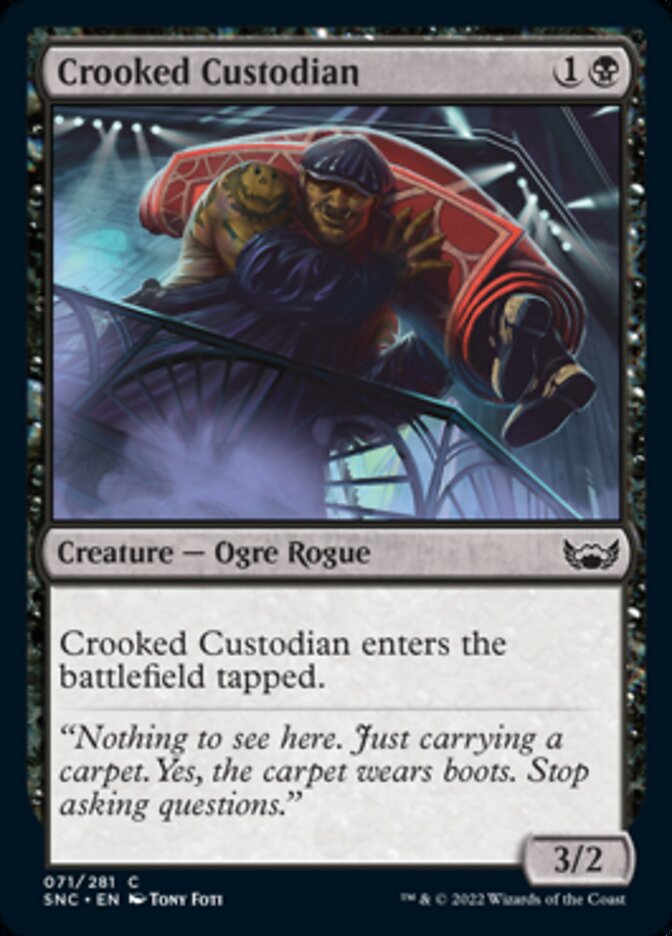 Crooked Custodian [Streets of New Capenna] | Magic Magpie