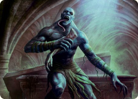 Ghoul Art Card [Dungeons & Dragons: Adventures in the Forgotten Realms Art Series] | Magic Magpie