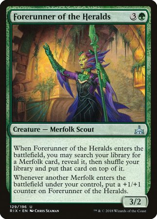 Forerunner of the Heralds [Rivals of Ixalan] | Magic Magpie