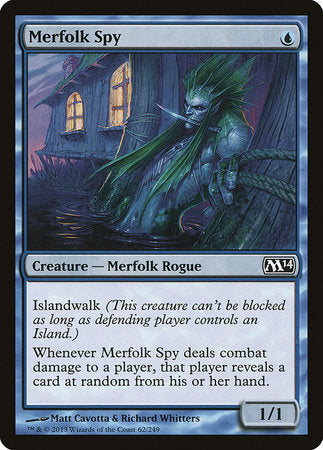 Merfolk Spy [Magic 2014] | Magic Magpie