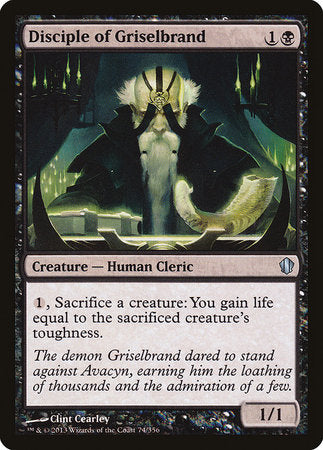 Disciple of Griselbrand [Commander 2013] | Magic Magpie