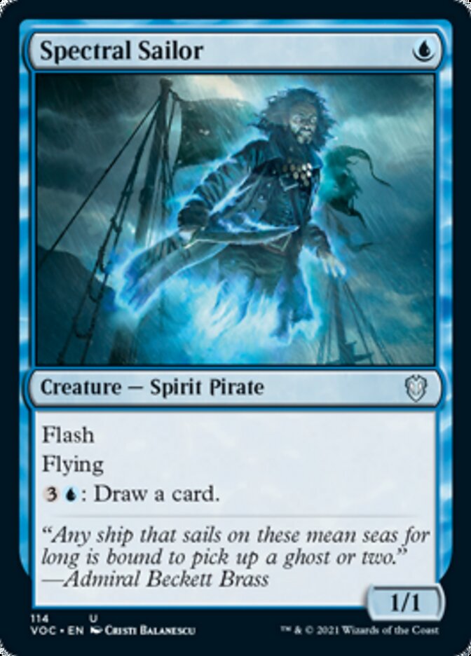 Spectral Sailor [Innistrad: Crimson Vow Commander] | Magic Magpie