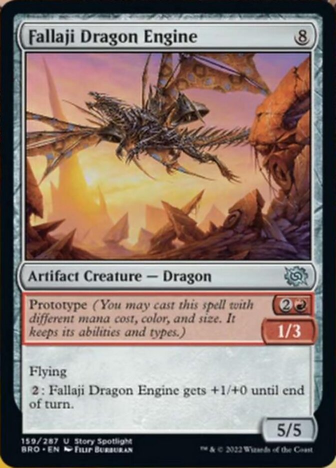 Fallaji Dragon Engine [The Brothers' War] | Magic Magpie