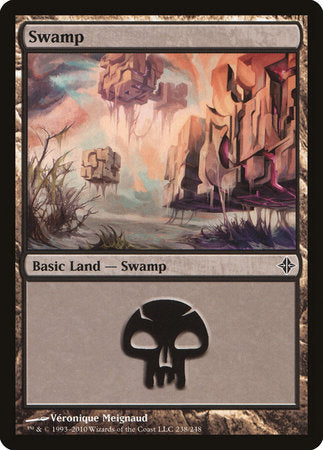 Swamp (238) [Rise of the Eldrazi] | Magic Magpie