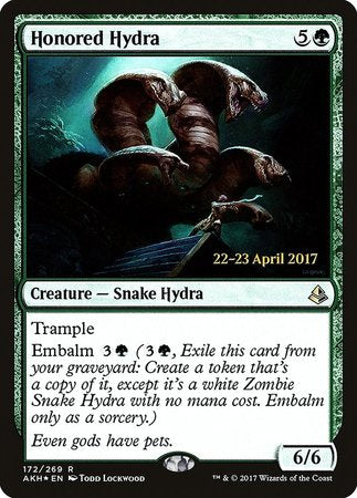 Honored Hydra [Amonkhet Promos] | Magic Magpie