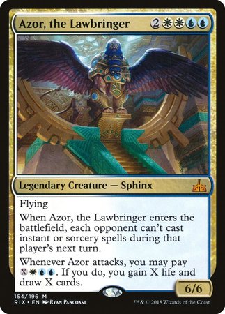 Azor, the Lawbringer [Rivals of Ixalan] | Magic Magpie