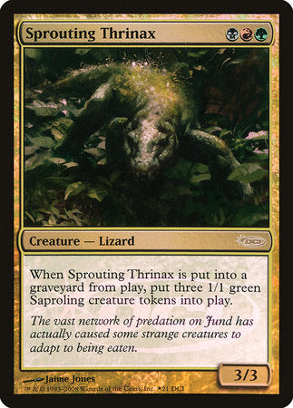 Sprouting Thrinax [Wizards Play Network 2008] | Magic Magpie