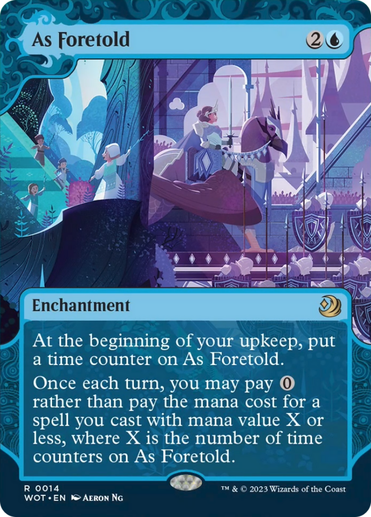 As Foretold [Wilds of Eldraine: Enchanting Tales] | Magic Magpie