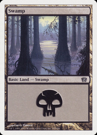 Swamp (342) [Eighth Edition] | Magic Magpie