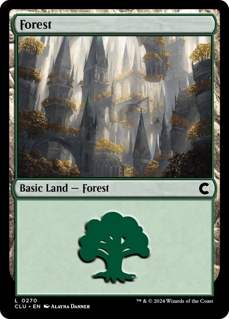 Forest (0270) [Ravnica: Clue Edition] | Magic Magpie