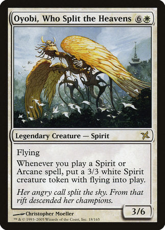 Oyobi, Who Split the Heavens [Betrayers of Kamigawa] | Magic Magpie