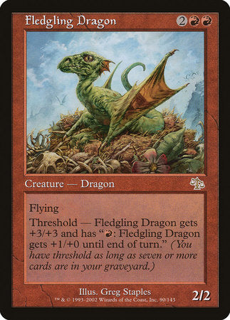 Fledgling Dragon [Judgment] | Magic Magpie