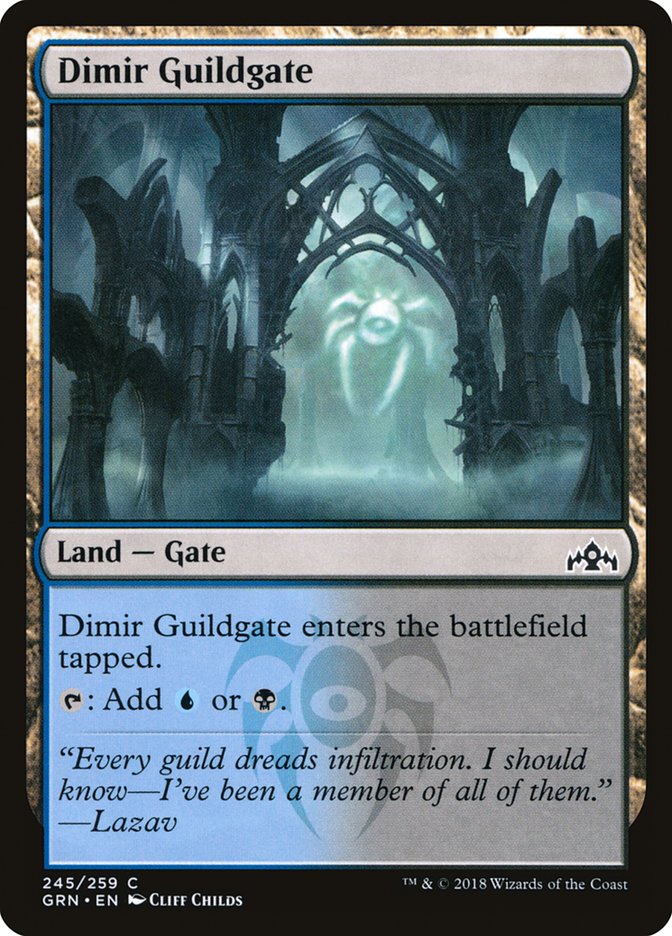 Dimir Guildgate (245/259) [Guilds of Ravnica] | Magic Magpie