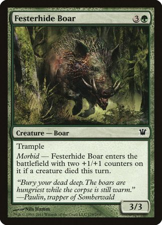 Festerhide Boar [Innistrad] | Magic Magpie