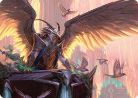 Falco Spara, Pactweaver 1 Art Card [Streets of New Capenna Art Series] | Magic Magpie