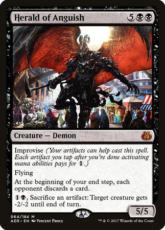 Herald of Anguish [Aether Revolt] | Magic Magpie