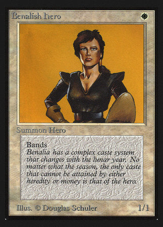 Benalish Hero (IE) [Intl. Collectors’ Edition] | Magic Magpie