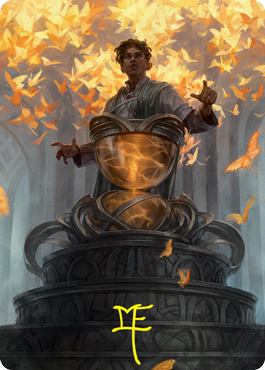 Introduction to Prophecy Art Card (Gold-Stamped Signature) [Strixhaven: School of Mages Art Series] | Magic Magpie