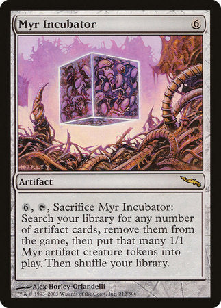 Myr Incubator [Mirrodin] | Magic Magpie