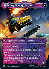 Goldbug, Humanity's Ally // Goldbug, Scrappy Scout (Shattered Glass) [Universes Beyond: Transformers] | Magic Magpie