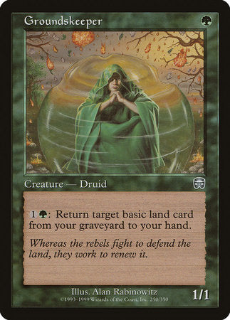 Groundskeeper [Mercadian Masques] | Magic Magpie