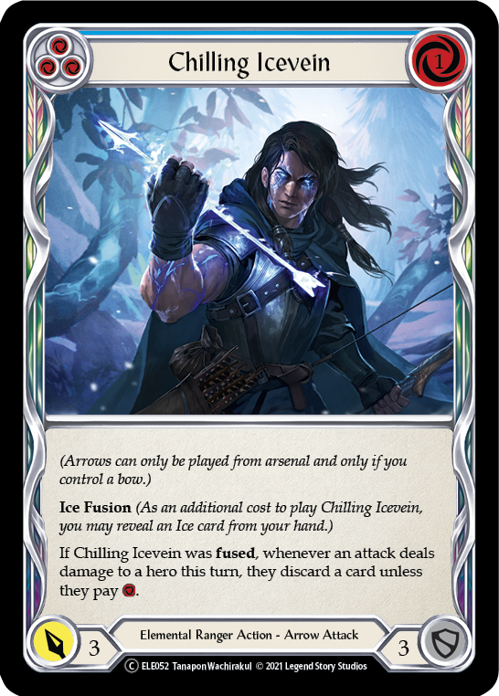 Chilling Icevein (Blue) [U-ELE052] Unlimited Normal | Magic Magpie