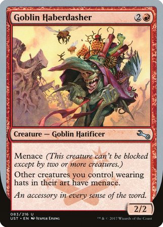 Goblin Haberdasher [Unstable] | Magic Magpie