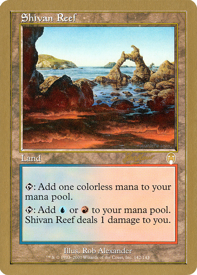 Shivan Reef (Sim Han How) [World Championship Decks 2002] | Magic Magpie