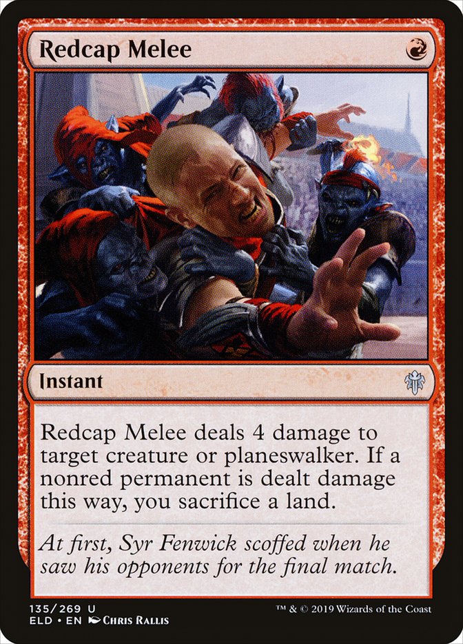 Redcap Melee [Throne of Eldraine] | Magic Magpie