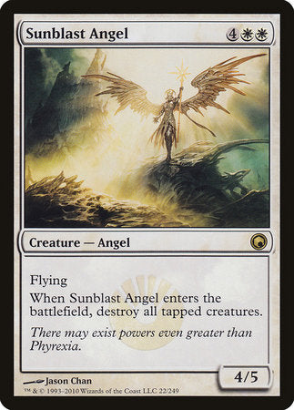 Sunblast Angel [Scars of Mirrodin] | Magic Magpie