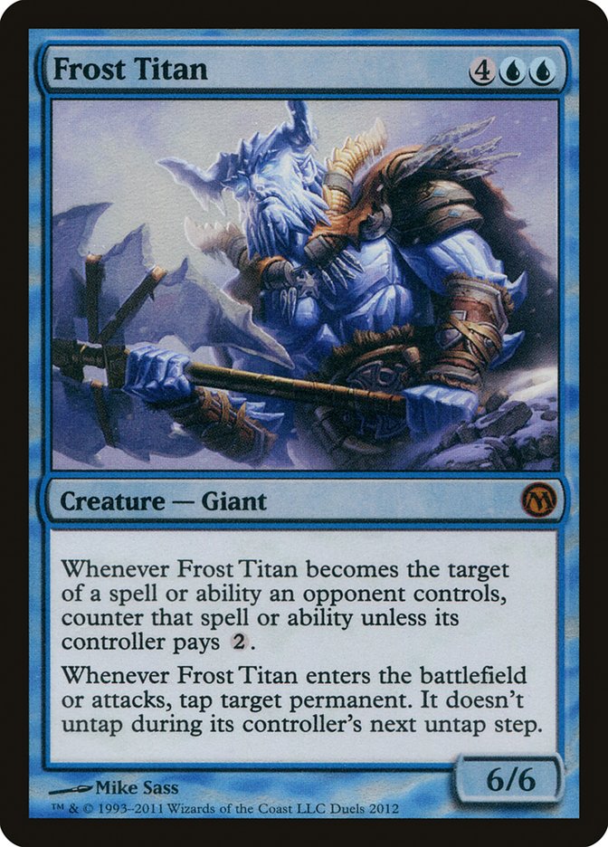Frost Titan (Duels of the Planeswalkers Promos) [Duels of the Planeswalkers Promos 2011] | Magic Magpie