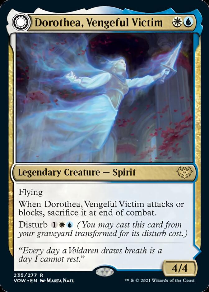 Dorothea, Vengeful Victim // Dorothea's Retribution [Innistrad: Crimson Vow] | Magic Magpie
