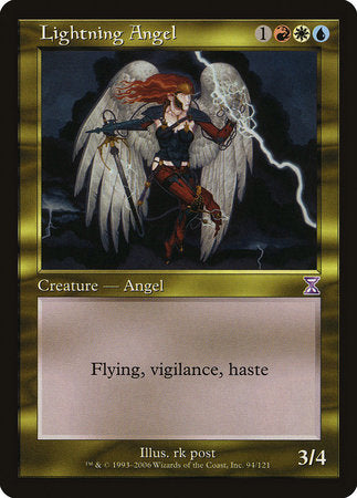 Lightning Angel [Time Spiral Timeshifted] | Magic Magpie