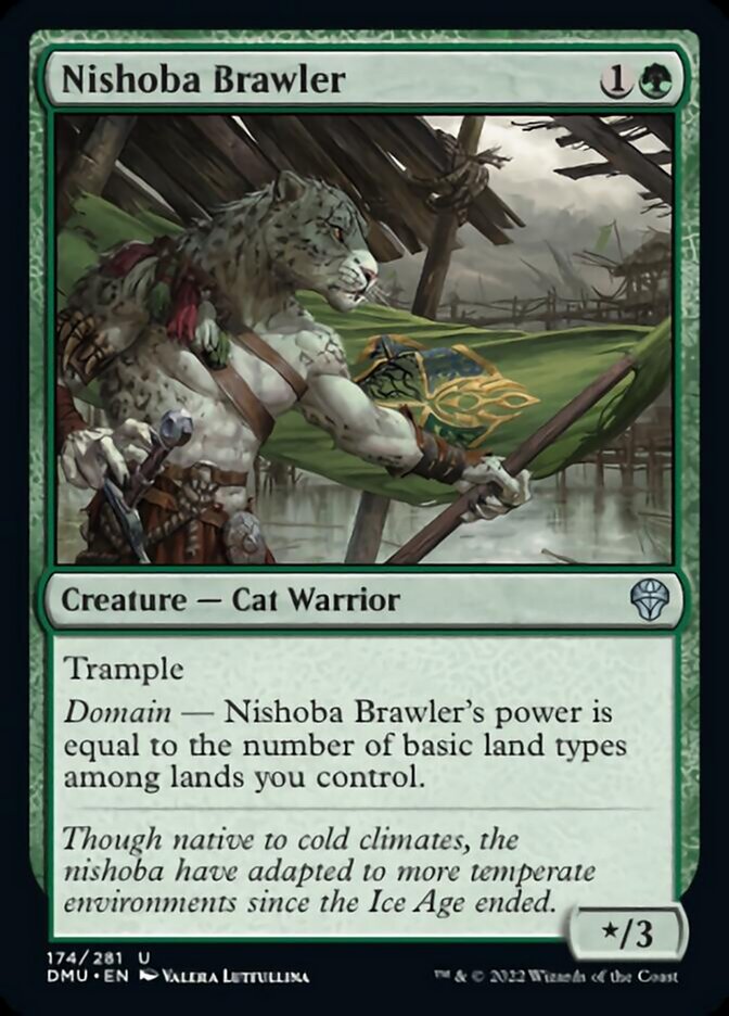 Nishoba Brawler [Dominaria United] | Magic Magpie