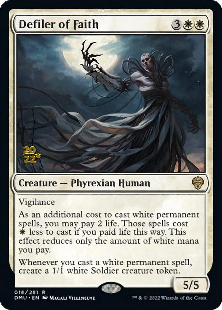 Defiler of Faith [Dominaria United Prerelease Promos] | Magic Magpie