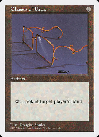 Glasses of Urza [Fifth Edition] | Magic Magpie