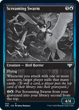 Screaming Swarm [Innistrad: Double Feature] | Magic Magpie