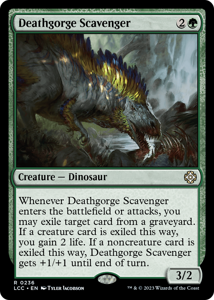 Deathgorge Scavenger [The Lost Caverns of Ixalan Commander] | Magic Magpie