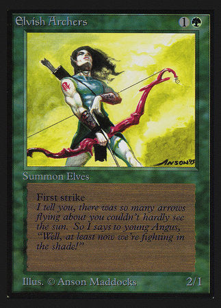 Elvish Archers (IE) [Intl. Collectors’ Edition] | Magic Magpie