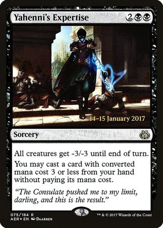 Yahenni's Expertise [Aether Revolt Promos] | Magic Magpie