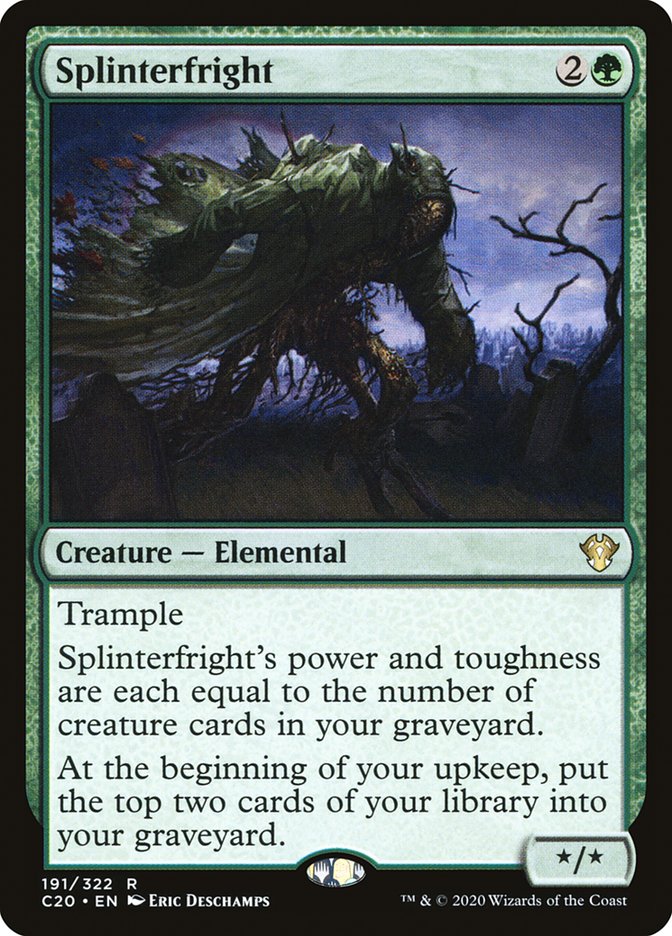 Splinterfright [Commander 2020] | Magic Magpie