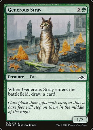 Generous Stray [Guilds of Ravnica] | Magic Magpie