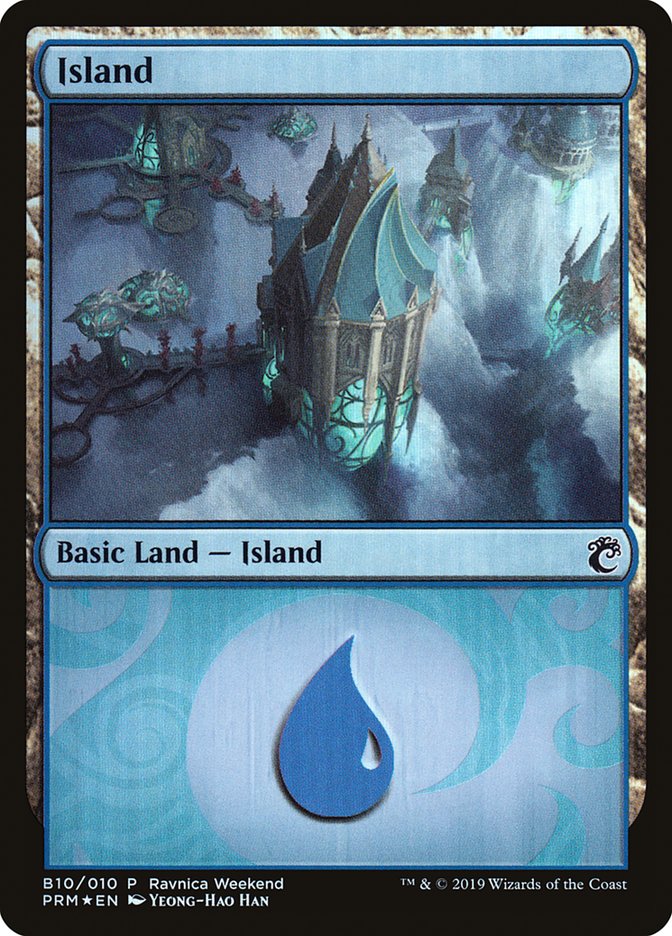 Island (B10) [Ravnica Allegiance Guild Kit] | Magic Magpie