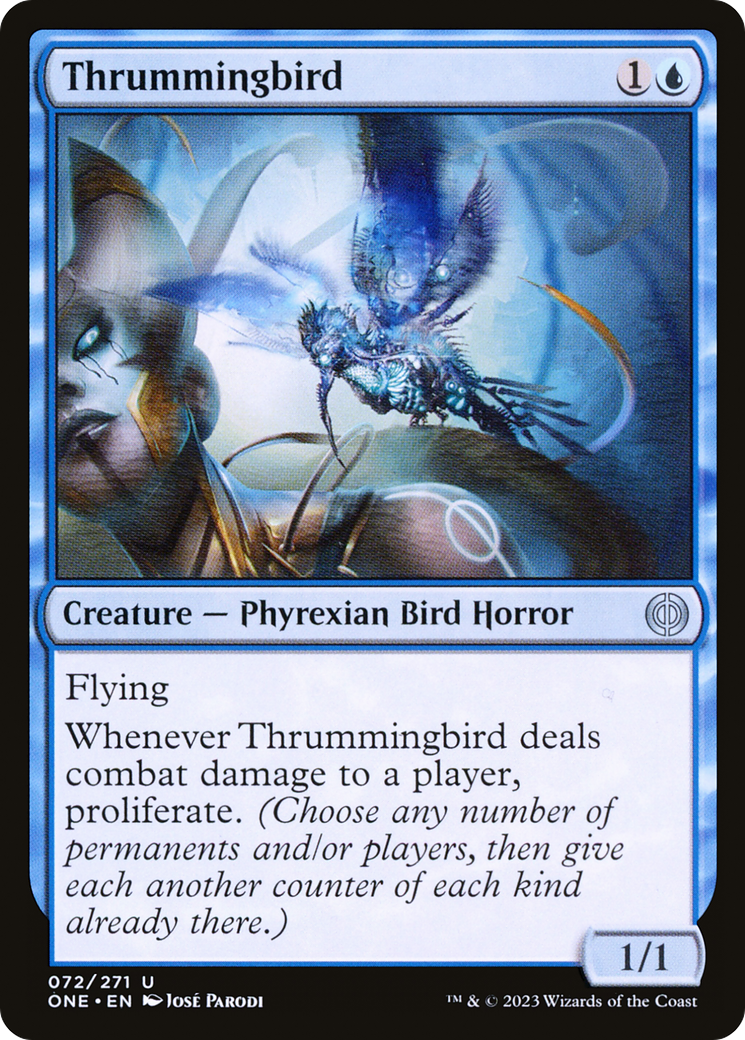 Thrummingbird [Phyrexia: All Will Be One] | Magic Magpie