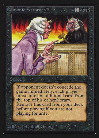 Demonic Attorney (CE) [Collectors’ Edition] | Magic Magpie