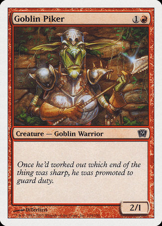 Goblin Piker [Ninth Edition] | Magic Magpie