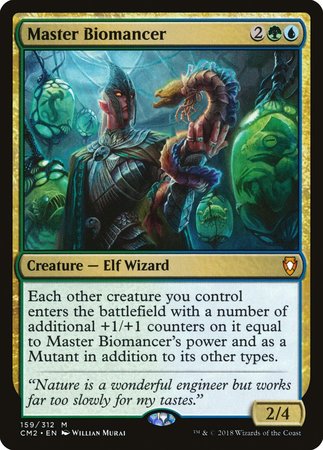 Master Biomancer [Commander Anthology Volume II] | Magic Magpie