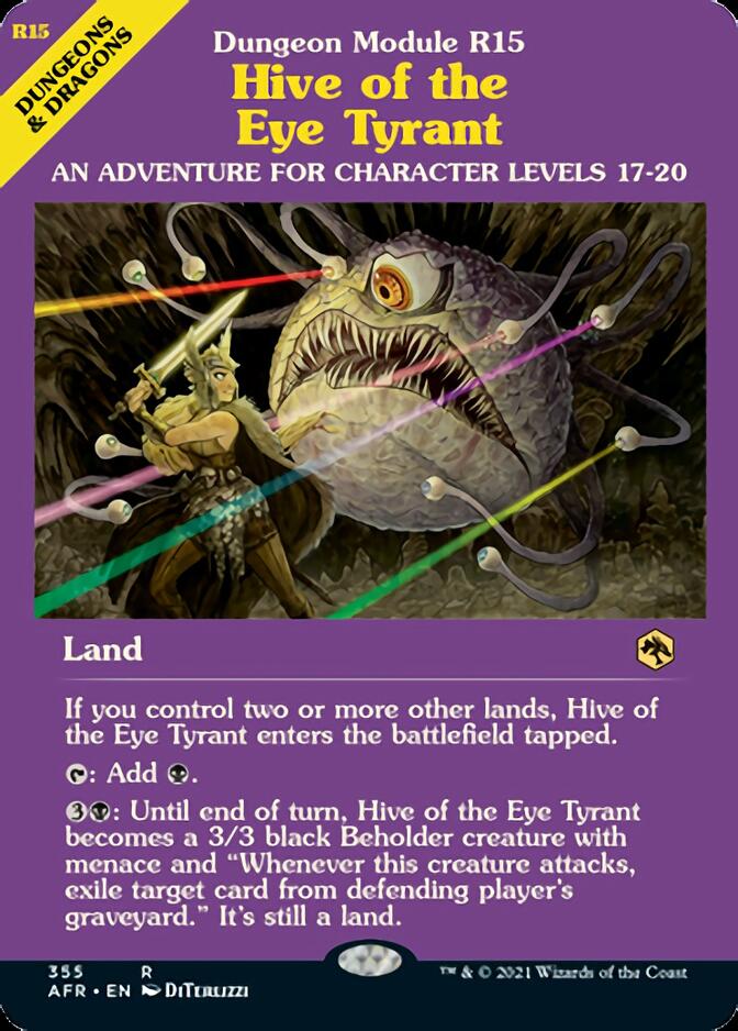 Hive of the Eye Tyrant (Dungeon Module) [Dungeons & Dragons: Adventures in the Forgotten Realms] | Magic Magpie