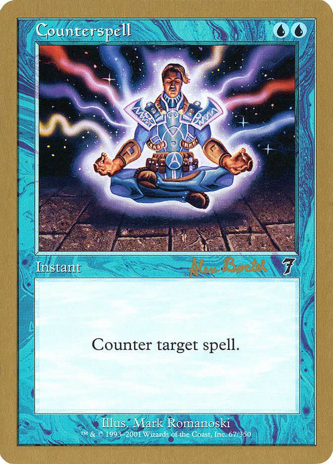 Counterspell (Alex Borteh) (7ED) [World Championship Decks 2001] | Magic Magpie